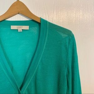 Loft 3/4 Sleeve Cardigan